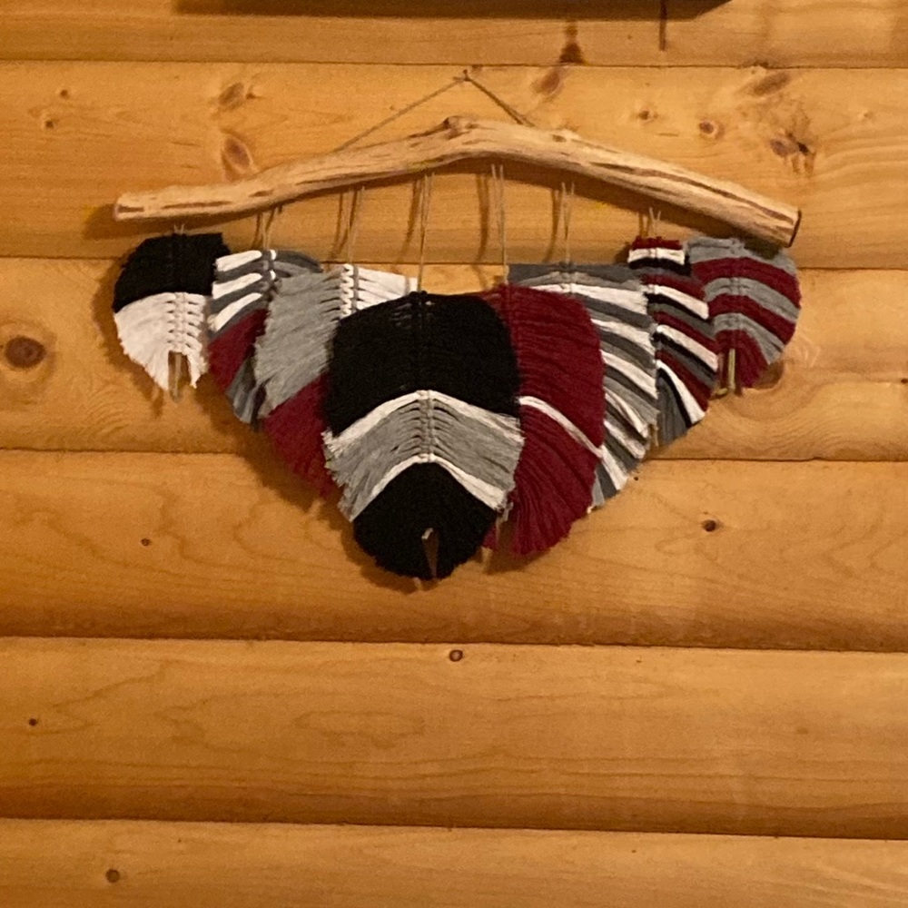 Macrame Feather/Leaf